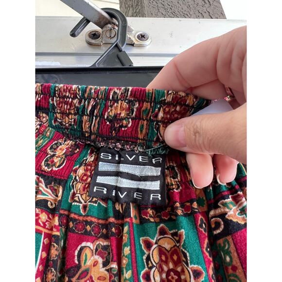 Vintage 1990’s Silver River floral skirt size M - Picture 2 of 3